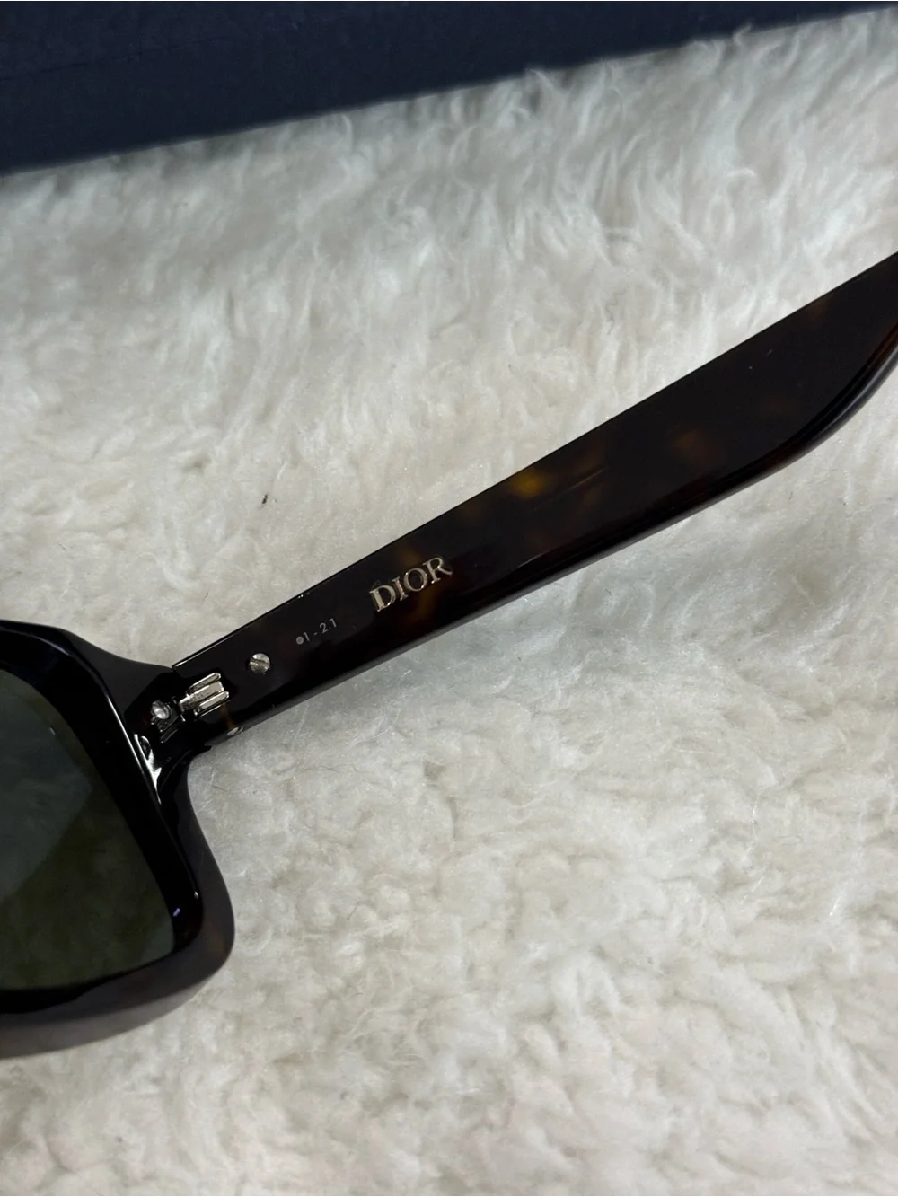 Dior Black Sunglasses with Dark Lenses